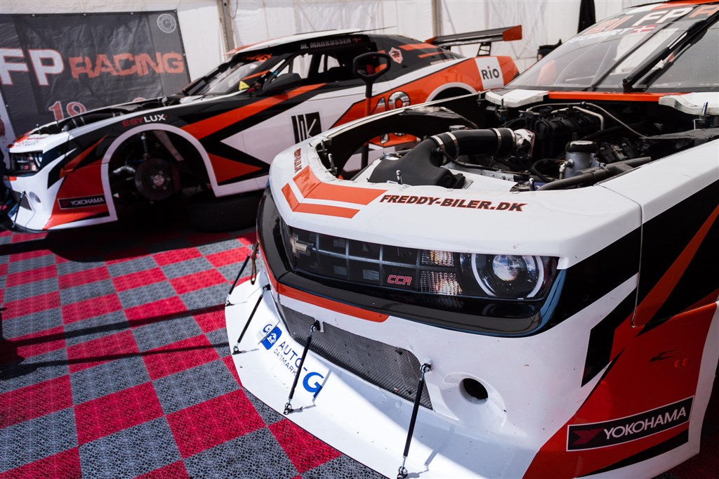FP Racing’s fire DTC-racere er gjort kampklar efter Classic Race Aarhus
(Foto: Gripping Media ApS)
